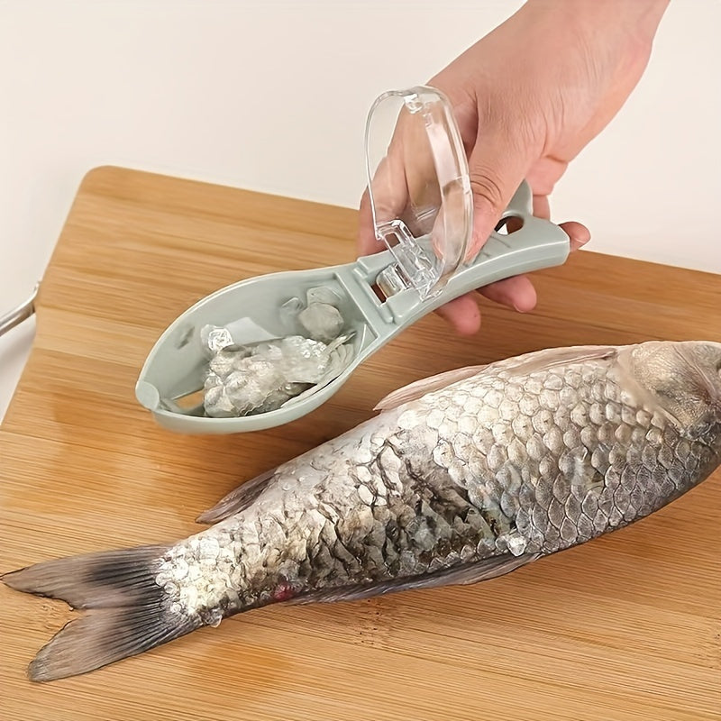 Manueller Fischschuppenentferner aus Kunststoff – Küchenwerkzeug