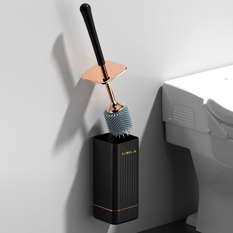 WC-Bürste mit Halter aus Silikon – Ergonomisch & Hygienisch