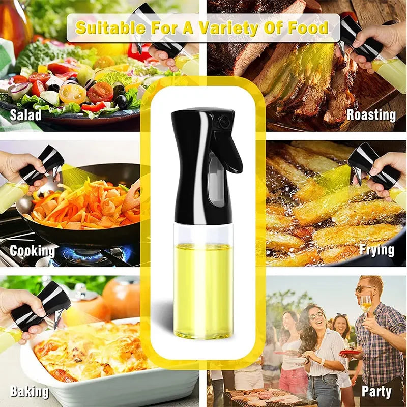 Öl-Sprühflaschen & Ölbürste für Küche und Grill
