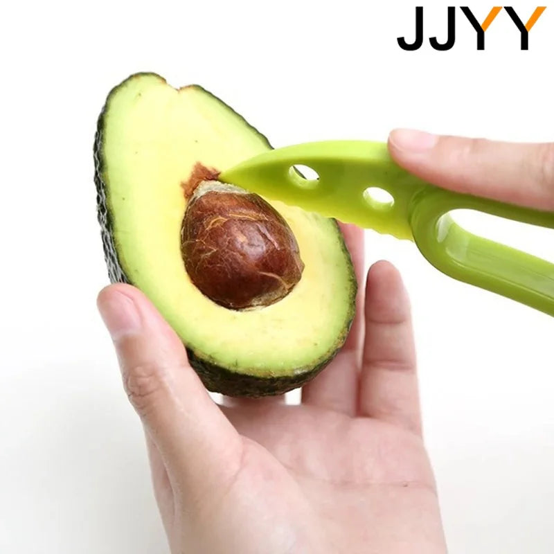 3-in-1 Avocadoschneider – Schalen, Entkernen & Schneiden