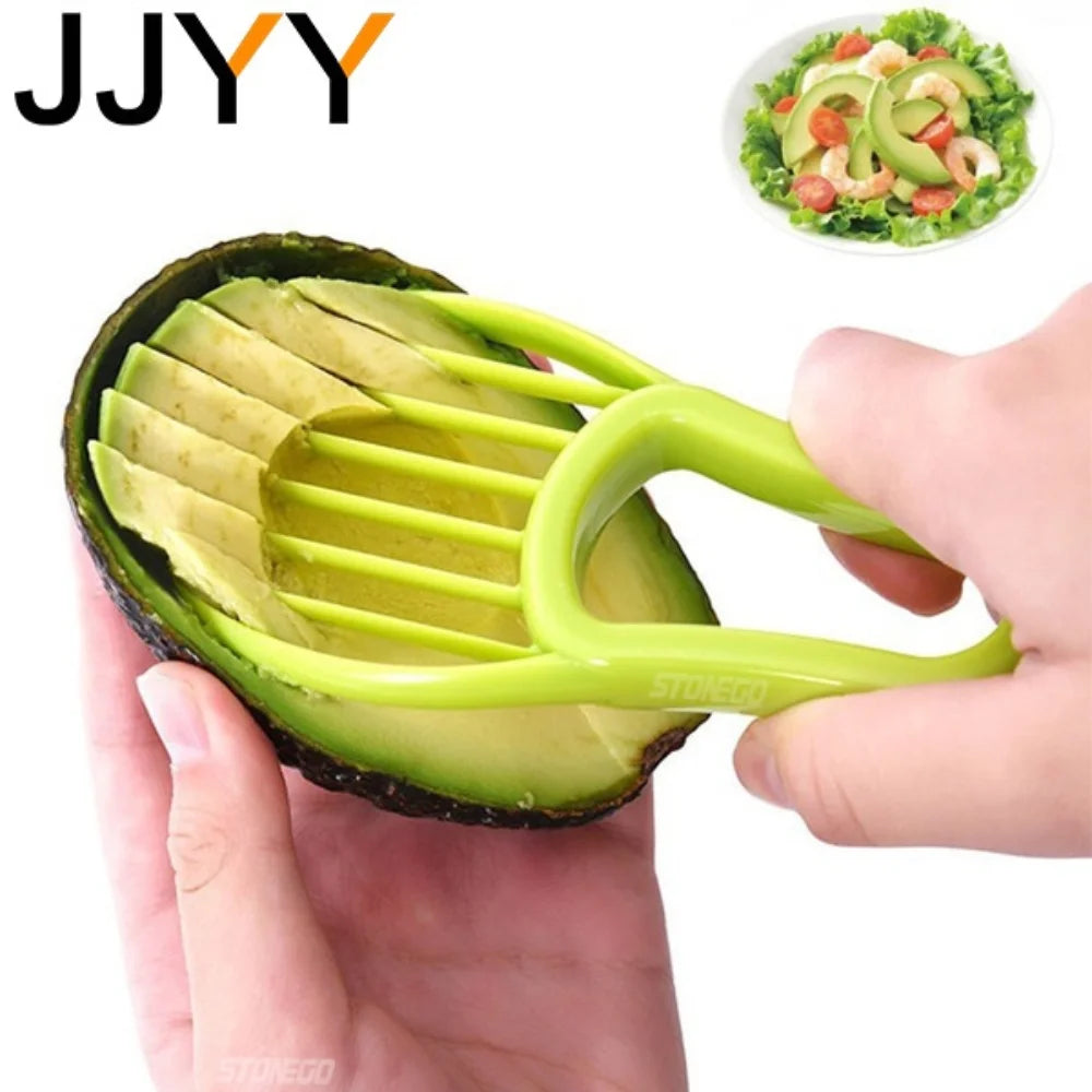 3-in-1 Avocadoschneider – Schalen, Entkernen & Schneiden