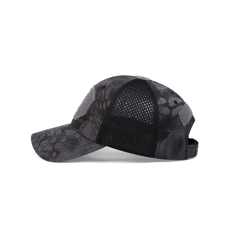 Unisex Baseballkappe mit Totenkopf-Stickerei – Verstellbar & Atmungsaktiv