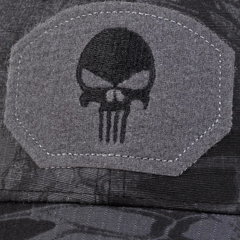 Unisex Baseballkappe mit Totenkopf-Stickerei – Verstellbar & Atmungsaktiv