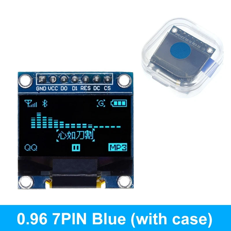 TZT RoHS-zertifiziertes 0,96-Zoll-OLED-I2c-Seriell-Weiß-OLED-Displaymodul 128x64 I2C SSD1306 12864 LCD-Bildschirmplatine für Arduino