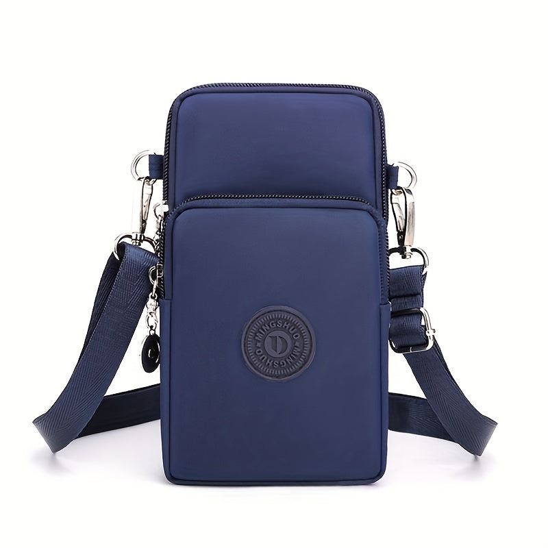 Damen Handytasche aus Nylon mit Reißverschluss – Reise & Alltag
