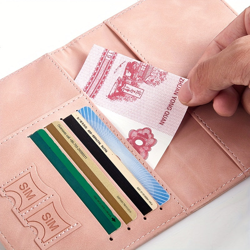 RFID-Passhülle mit Kartenhalter – Dünn & Multifunktional